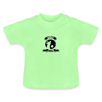 Golf Golf Golf Loch Golf Course Club de golf - T-shirt bio col rond Bébé - vert menthe - Devant