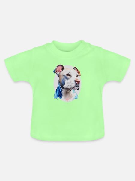 Staff - Baby Bio-T-Shirt mit Rundhals - Mintgrün
