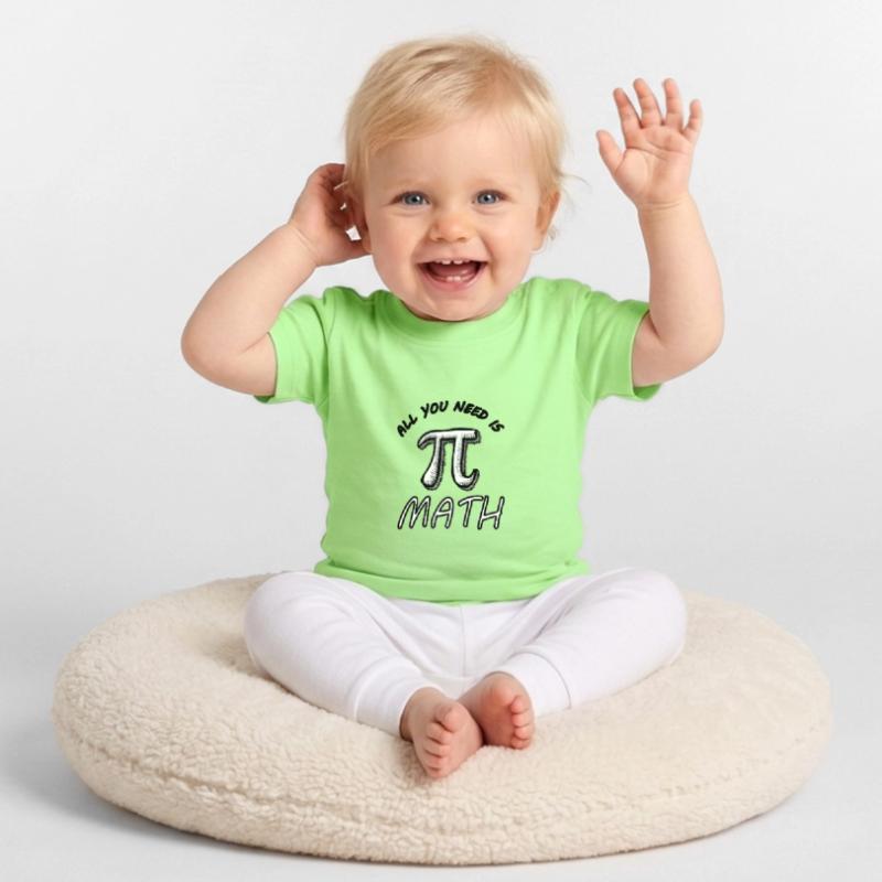 Maths Study Math Math Student Gift Baby Organic T-Shirt with Round Neck