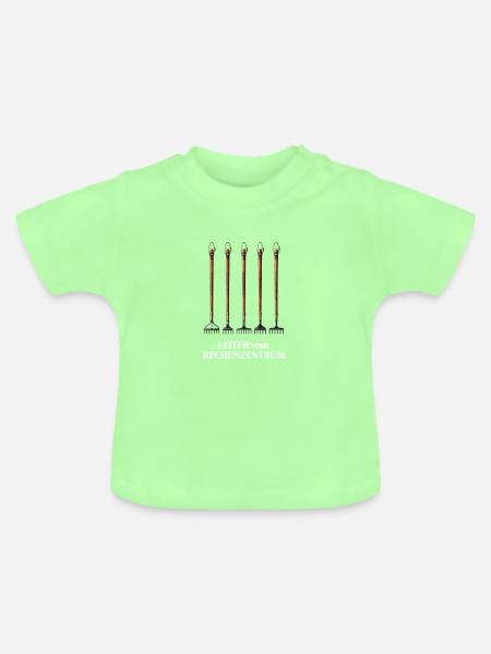 Leiter Vom Rechenzentrum Gartenarbeit Gärtner - Baby Bio-T-Shirt mit Rundhals - Mintgrün