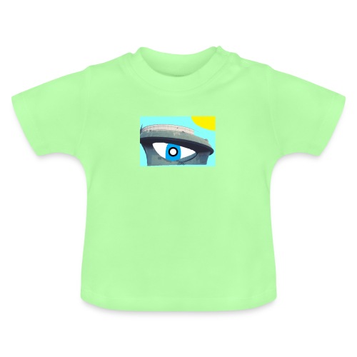 fantasimm 2 - Maglietta ecologica con scollo rotondo per neonato