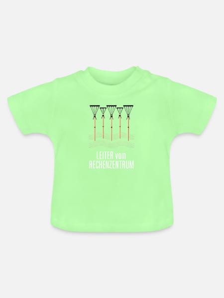 Leiter vom Rechenzentrum Gartenoutfit Gartenarbeit - Baby Bio-T-Shirt mit Rundhals - Mintgrün