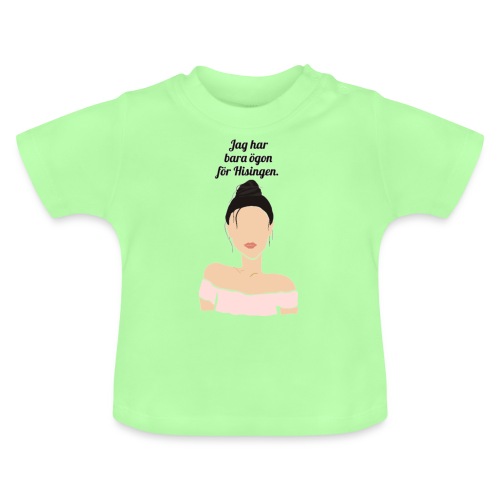 Eyes for Hisingen - Ekologisk T-shirt med rund hals baby