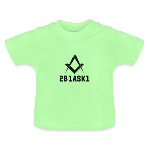 Freimaurer Winkel&Zirkel 2B1ASK1 - Baby Bio-T-Shirt mit Rundhals