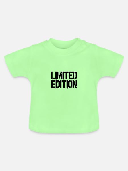limited edition - Baby Bio-T-Shirt mit Rundhals - Mintgrün