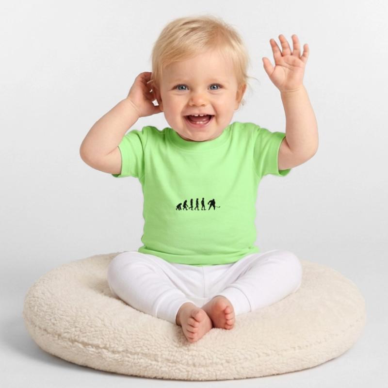 Evolution Eishockey | Evolution Ice hockey Baby Bio-T-Shirt mit Rundhals