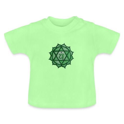 Anahata Chakra - Baby Bio-T-Shirt mit Rundhals