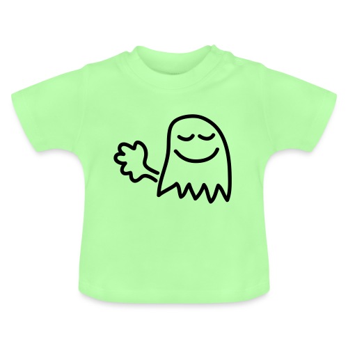 Farts are little ghosts... - Ekologisk T-shirt med rund hals baby