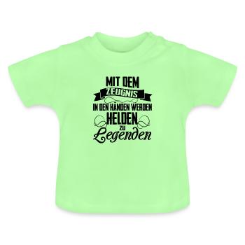Schulabschluss - Baby Bio-T-Shirt mit Rundhals - Mintgrün - Vorne