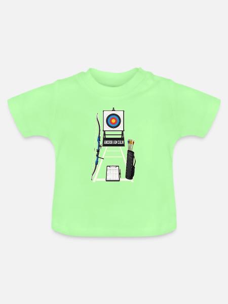 ANCHOR AIM CALM - Baby Bio-T-Shirt mit Rundhals - Mintgrün