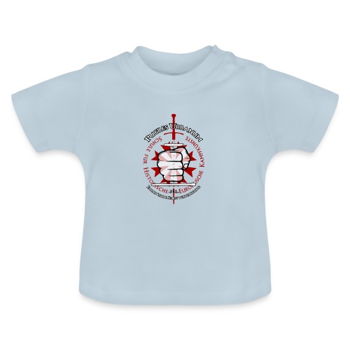 Logo frei PUR mitWa trans - Baby Bio-T-Shirt mit Rundhals