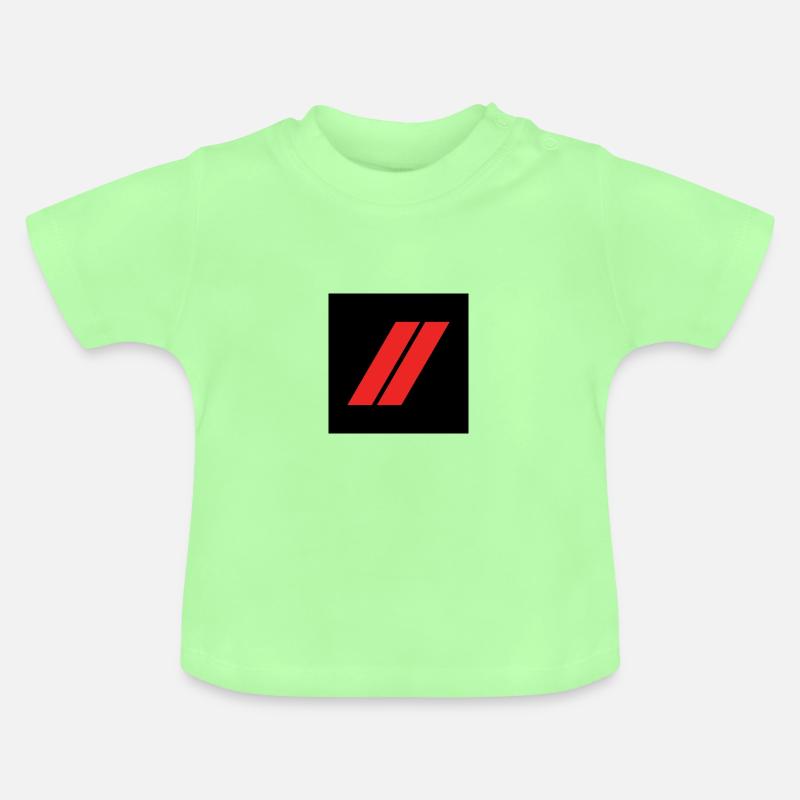grade pompier caporal - T-shirt bio col rond Bébé - vert menthe