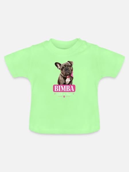 Naps CEO Girl - Baby Bio-T-Shirt mit Rundhals - Mintgrün