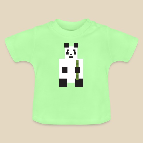 Panda - T-shirt bio col rond Bébé