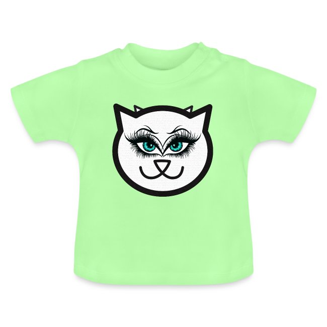Hipster Cat Girl by T-shirt chic et choc