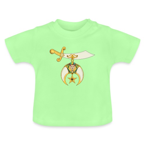 Shriners -Ancient Arabic Order of the Nobles of th - Baby Bio-T-Shirt mit Rundhals