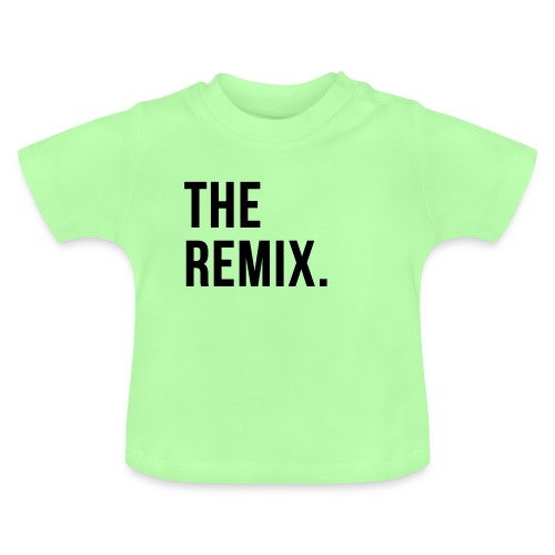 The Remix Eltern Kind Partnerlook - Baby Bio-T-Shirt mit Rundhals