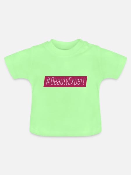 Schönheits Experte - Baby Bio-T-Shirt mit Rundhals - Mintgrün