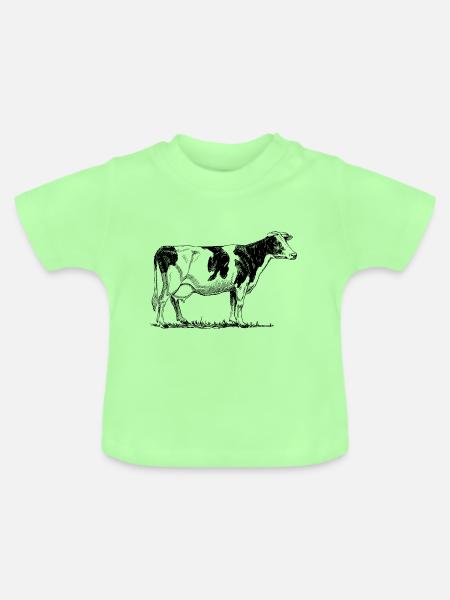 Ma'am - Baby Bio-T-Shirt mit Rundhals - Mintgrün