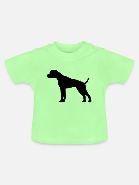 Boxer - Baby Bio-T-Shirt mit Rundhals - Mintgrün