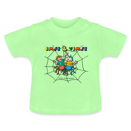 Imse & Vimse i nätet - Ekologisk T-shirt med rund hals baby