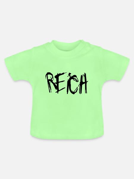 Reich - Baby Bio-T-Shirt mit Rundhals - Mintgrün