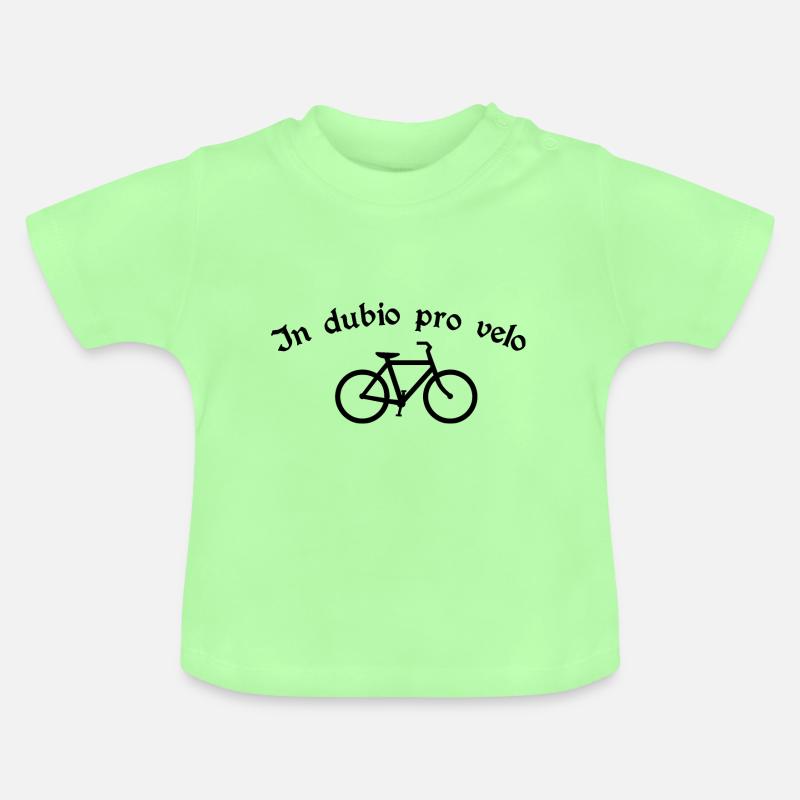 À dubio per velo - T-shirt bio col rond Bébé - vert menthe