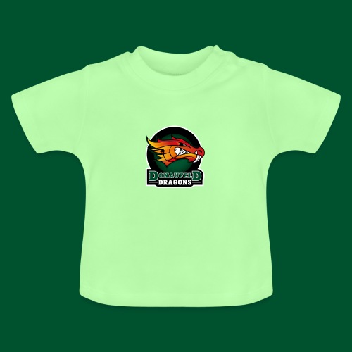 Donaufeld Dragons Logo - Baby Bio-T-Shirt mit Rundhals