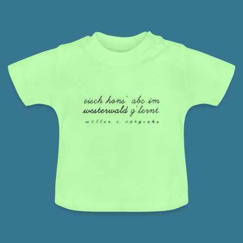 I-Dötzsche - Baby Bio-T-Shirt mit Rundhals