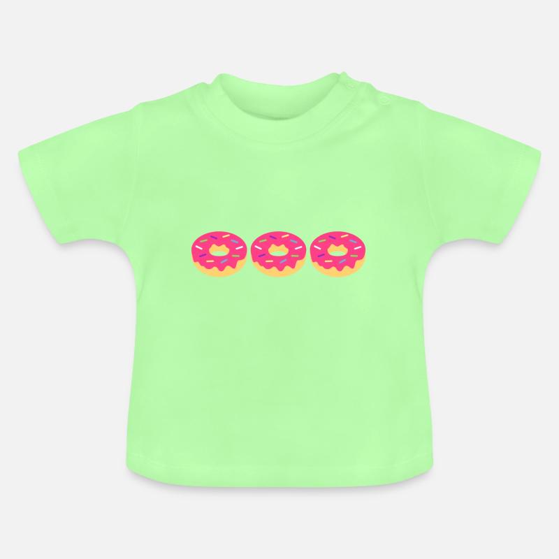 Donuts - T-shirt bio col rond Bébé - vert menthe