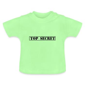 Top Secret - Baby Bio-T-Shirt mit Rundhals - Mintgrün - Vorne