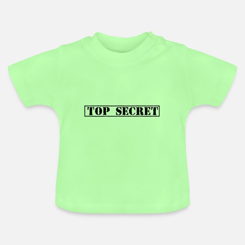 Top Secret - T-shirt bio col rond Bébé - vert menthe
