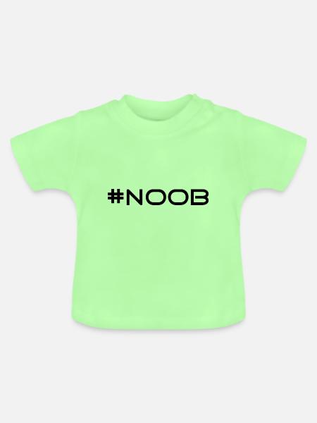 Noob - Baby Bio-T-Shirt mit Rundhals - Mintgrün