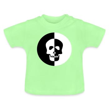 motorrad - Baby Bio-T-Shirt mit Rundhals - Mintgrün - Vorne
