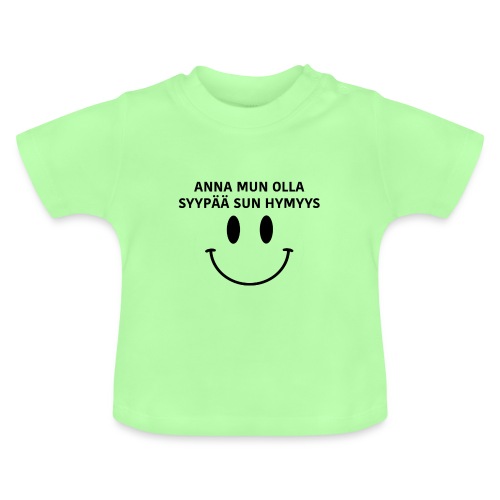 HYMY - Vauvan luomu-t-paita, jossa pyöreä pääntie