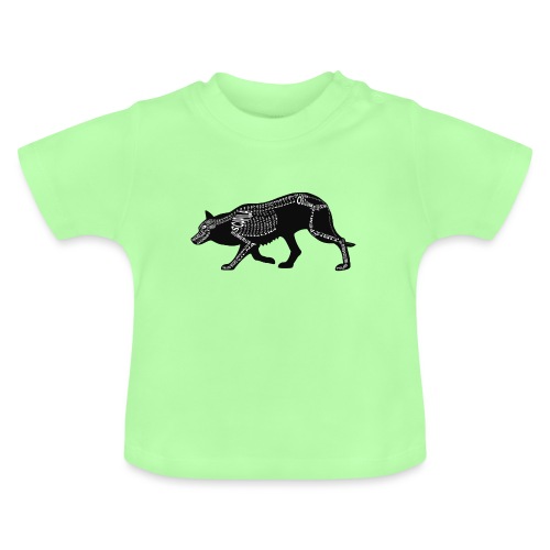 Bordercollie - Ekologisk T-shirt med rund hals baby
