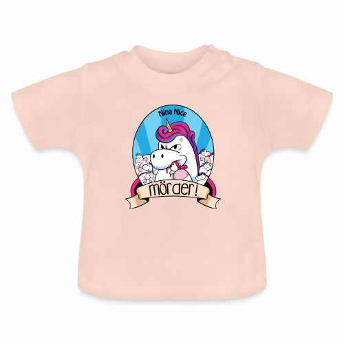Murder Unicorn - Baby Bio-T-Shirt mit Rundhals