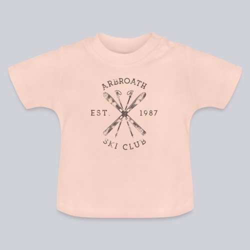 Arbroath Ski Club - Baby Organic T-Shirt with Round Neck