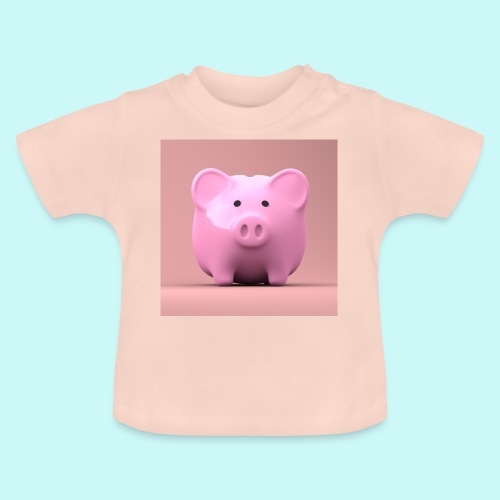 piggy - Baby Organic T-Shirt with Round Neck
