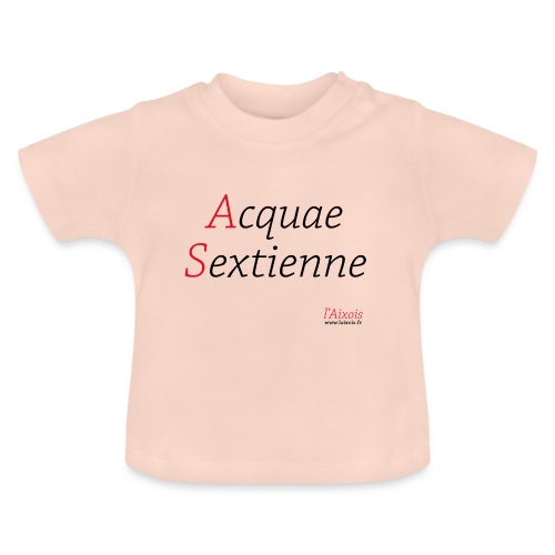 ACQUA SEXTIENNE - T-shirt bio col rond Bébé