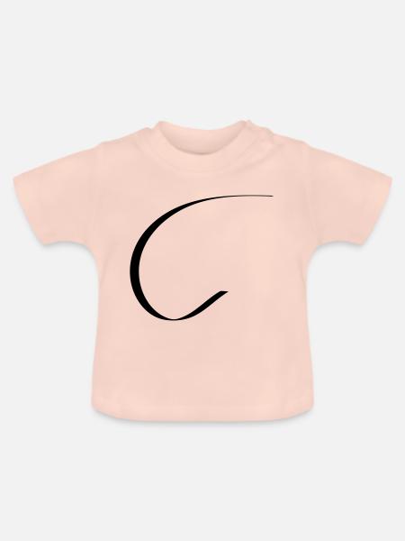 c - Baby Bio-T-Shirt mit Rundhals - Kristallrosa