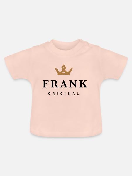Frank - Baby Bio-T-Shirt mit Rundhals - Kristallrosa