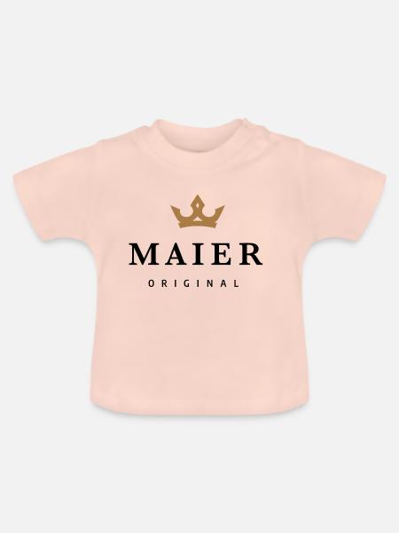 Maier - Baby Bio-T-Shirt mit Rundhals - Kristallrosa