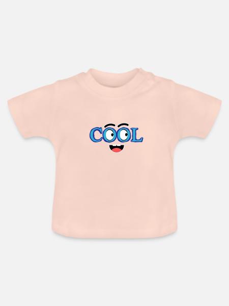Cool - Baby Bio-T-Shirt mit Rundhals - Kristallrosa