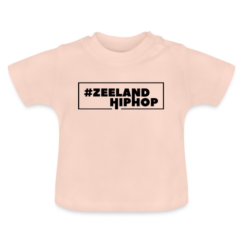Zeeland Hiphop Baby - Baby biologisch T-shirt met ronde hals
