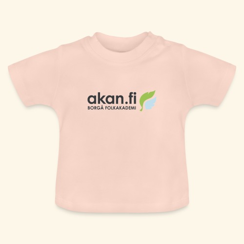 Akan Black - Ekologisk T-shirt med rund hals baby