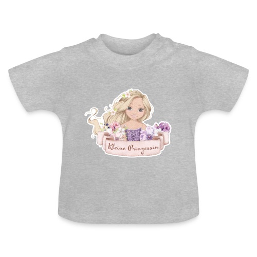Prinzessin - Baby Bio-T-Shirt mit Rundhals