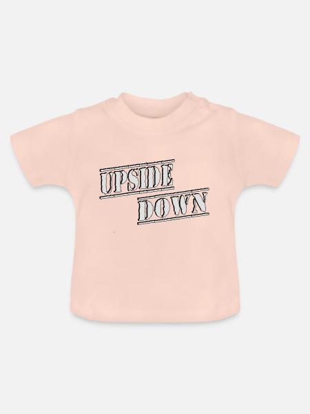 UMGEKEHRT - Baby Bio-T-Shirt mit Rundhals - Kristallrosa