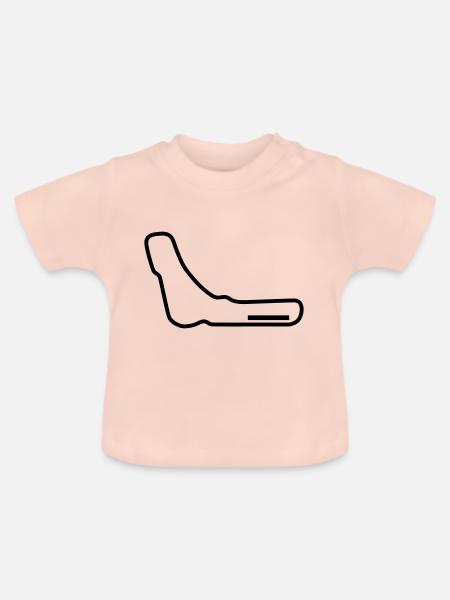 Schaltkreis Italienisch_c1 - Baby Bio-T-Shirt mit Rundhals - Kristallrosa