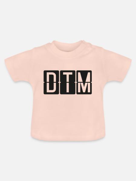 Dortmund - Baby Bio-T-Shirt mit Rundhals - Kristallrosa